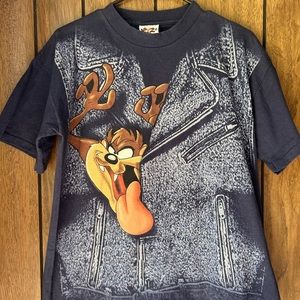 Vintage 1996 Taz T- Looney Tunes